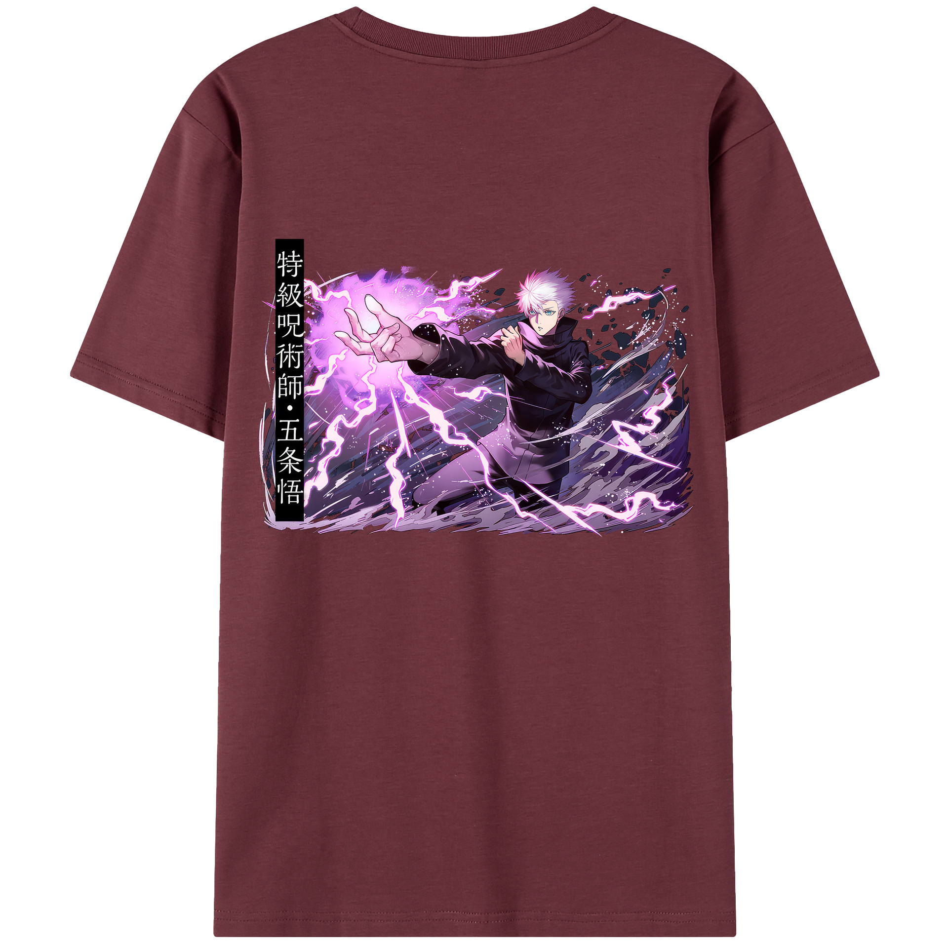 （画像用） 呪術廻戦 Jujutsu Kaisen 綿100％半袖Tシャツ（背面プリント）